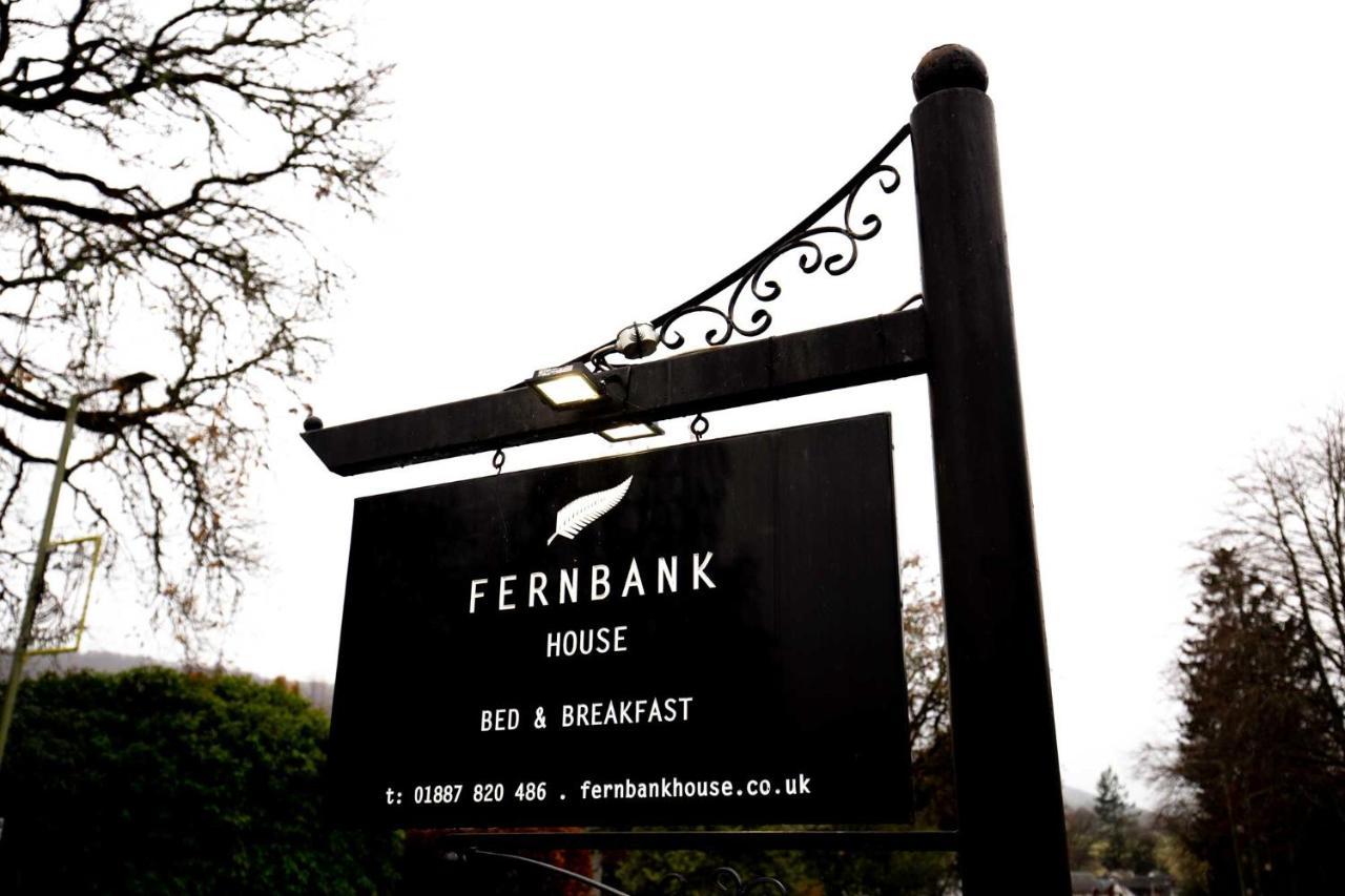 Fernbank House Bed and Breakfast Aberfeldy Exteriör bild